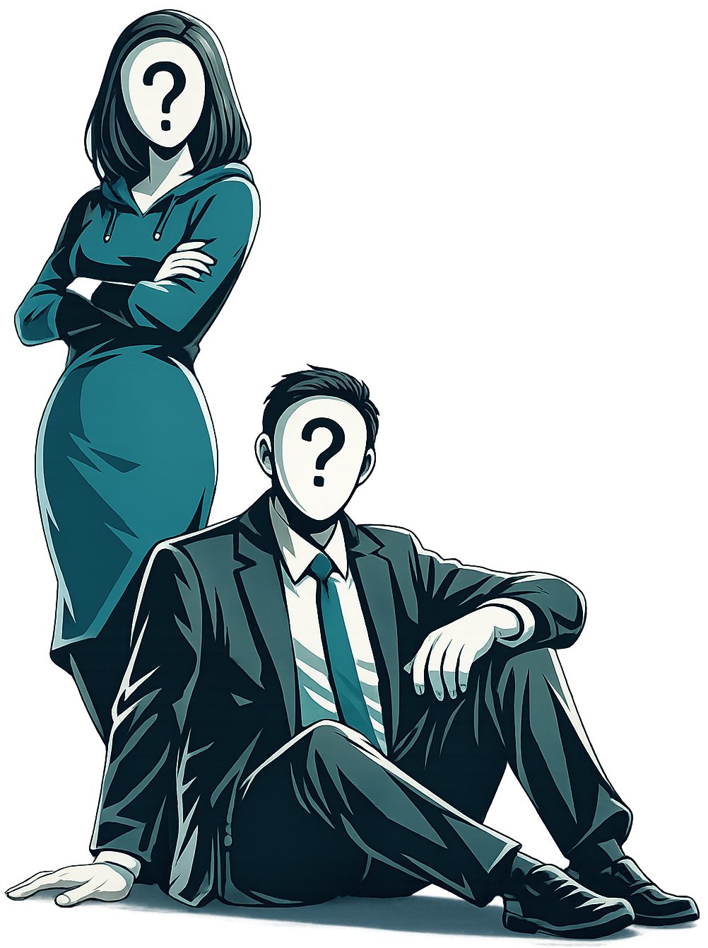 Masked applicant at a desk using ContactVault for first contact